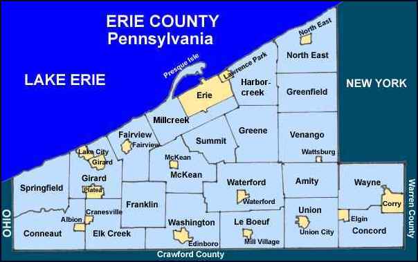 Erie County Townships