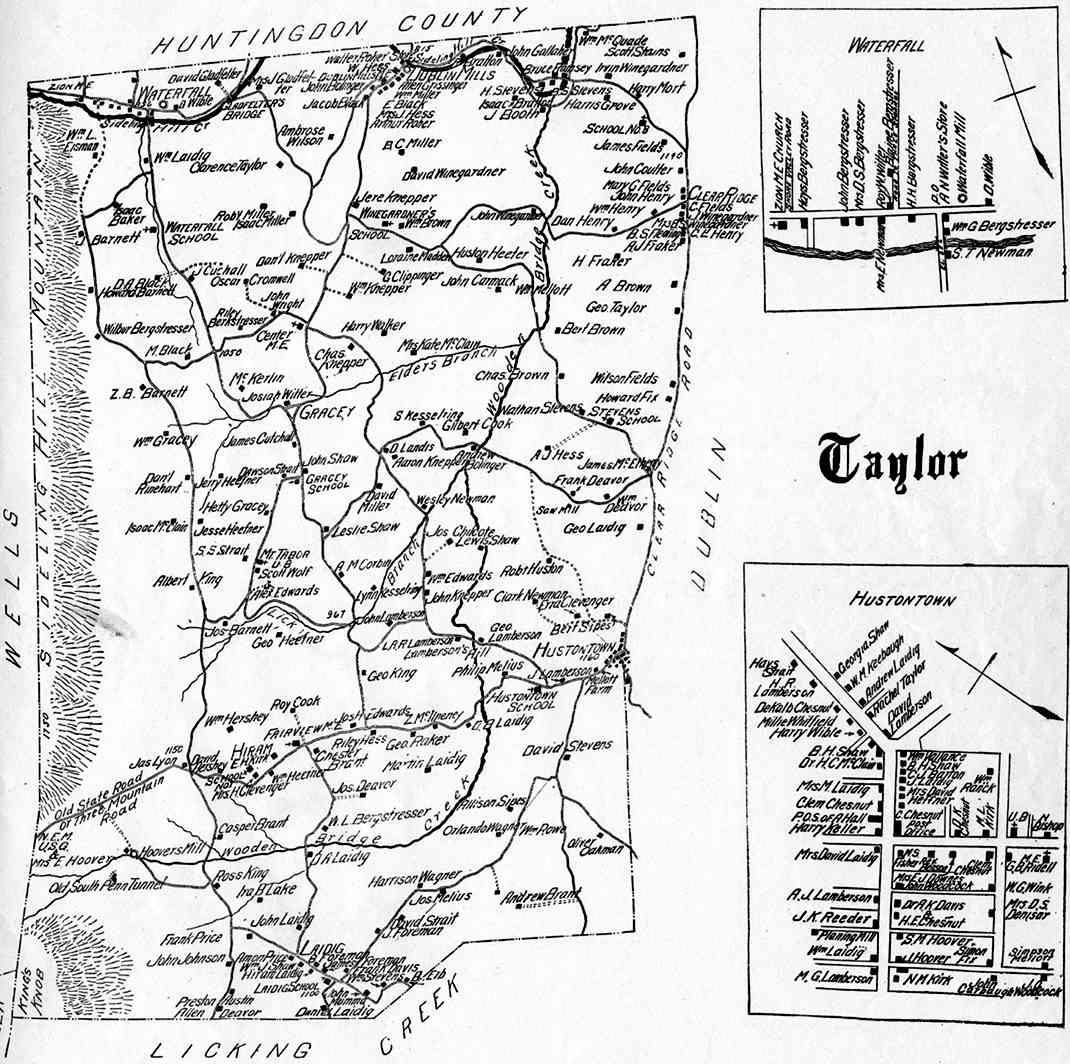 Fulton County Pennsylvania Atlas, 1916