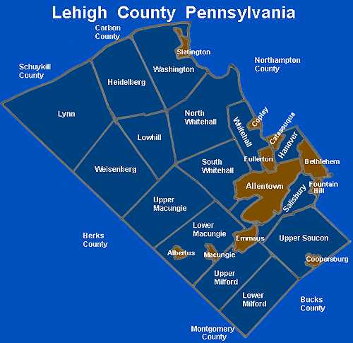 Lehigh County Townships