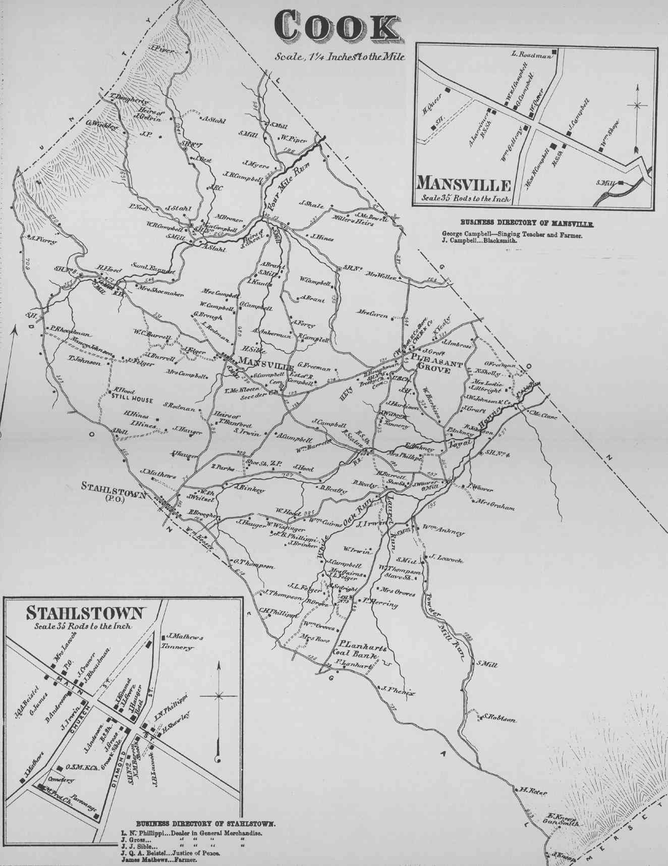 Westmoreland County Pennsylvania Atlas, 1867