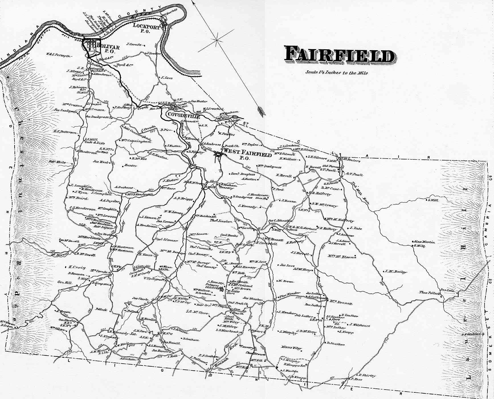 Westmoreland County Pennsylvania Atlas, 1867