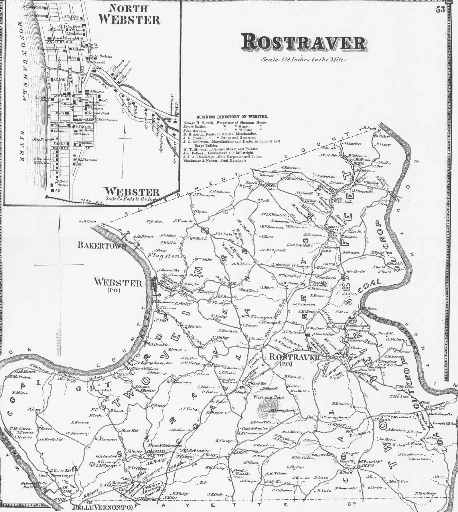 Westmoreland County Pennsylvania Atlas, 1867