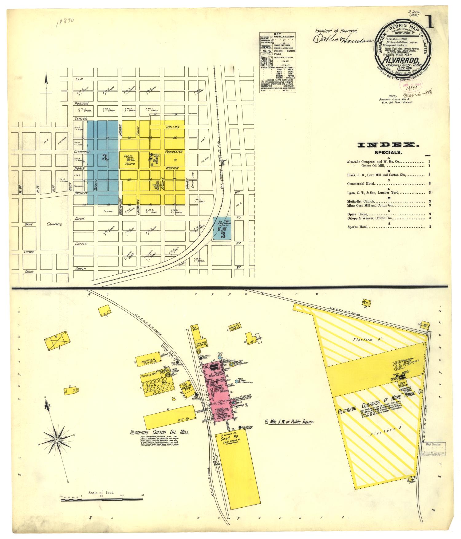 United States Digital Map Library - ALVARADO%20MAP